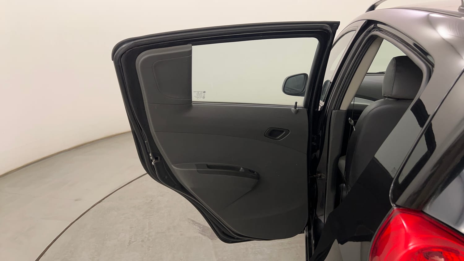 Used 2014 Chevrolet Beat LT Petrol Petrol Manual interior LEFT REAR DOOR OPEN VIEW