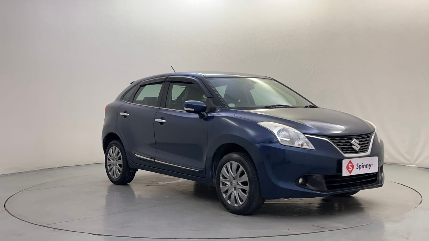 Used 2017 Maruti Suzuki Baleno Zeta 1.2 Petrol Manual exterior RIGHT FRONT CORNER VIEW