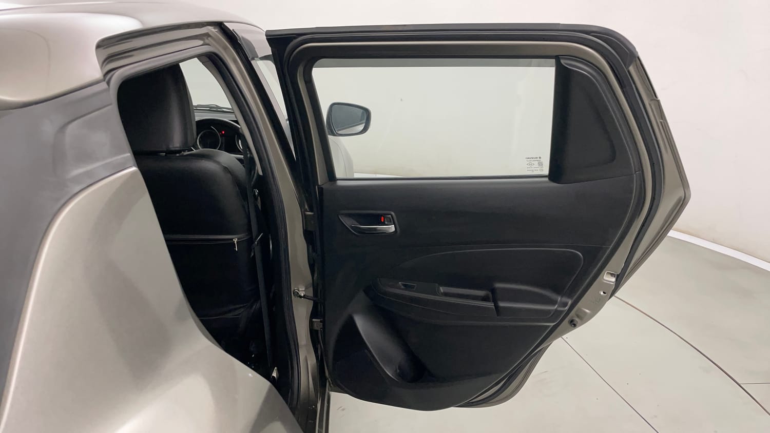 Used 2019 Maruti Suzuki Swift VXi AMT Petrol Automatic interior RIGHT REAR DOOR OPEN VIEW