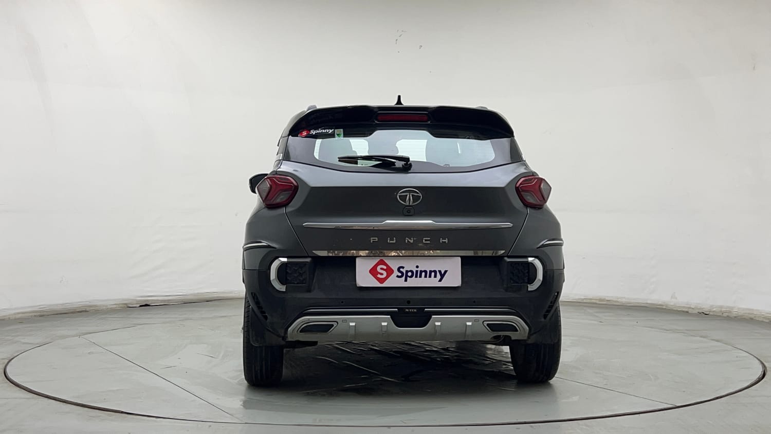 Used 2023 Tata Punch Creative Dual Tone AMT Sunroof Petrol Automatic exterior BACK VIEW