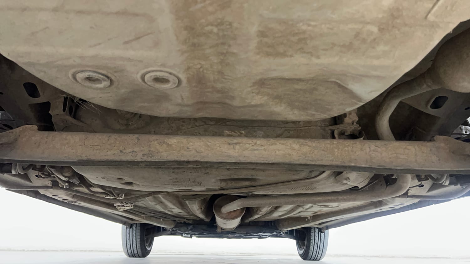 Used 2023 Maruti Suzuki Celerio VXi Petrol Manual extra REAR UNDERBODY VIEW (TAKEN FROM REAR)