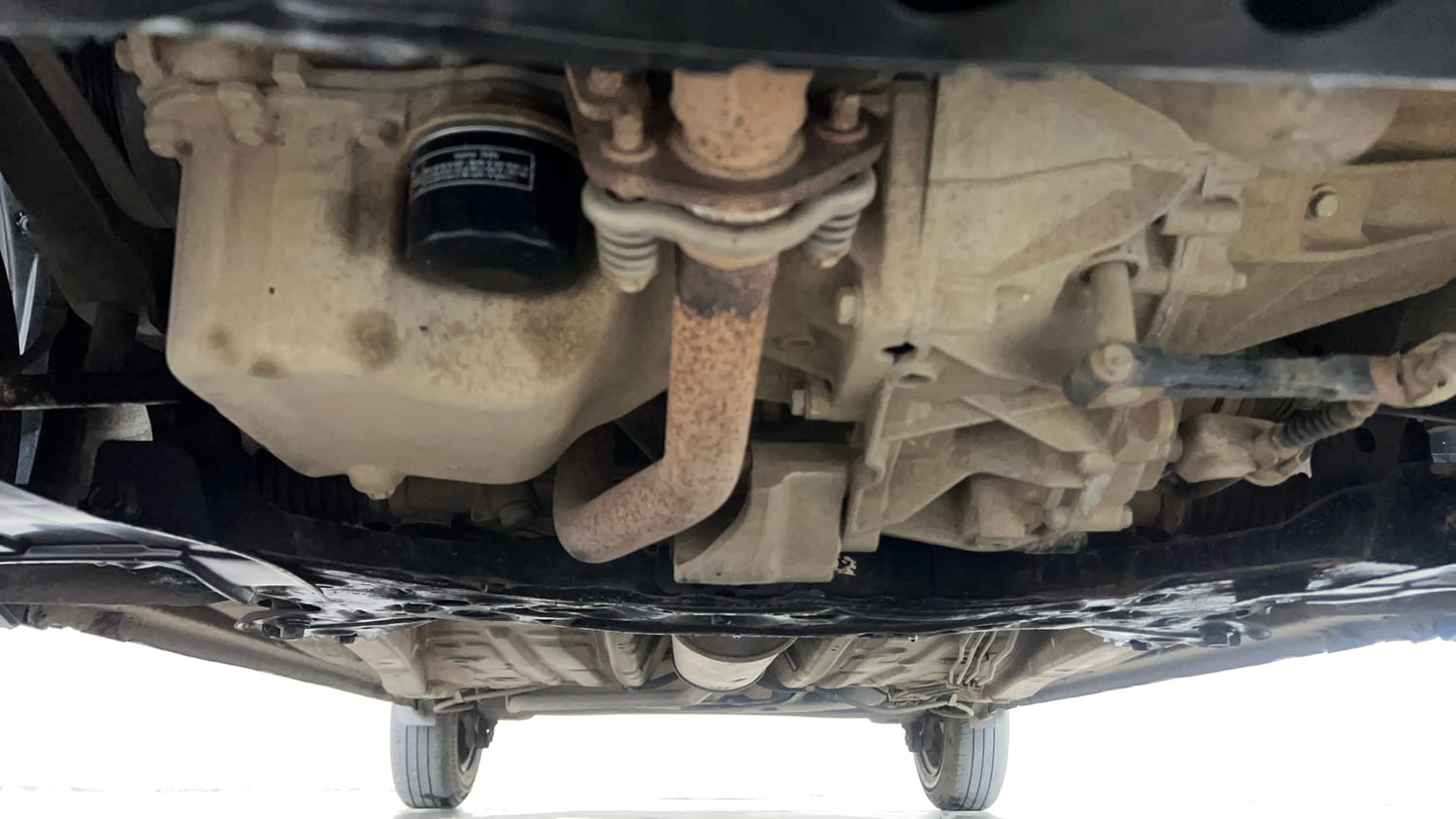 Used 2023 Maruti Suzuki Celerio VXi Petrol Manual extra FRONT LEFT UNDERBODY VIEW