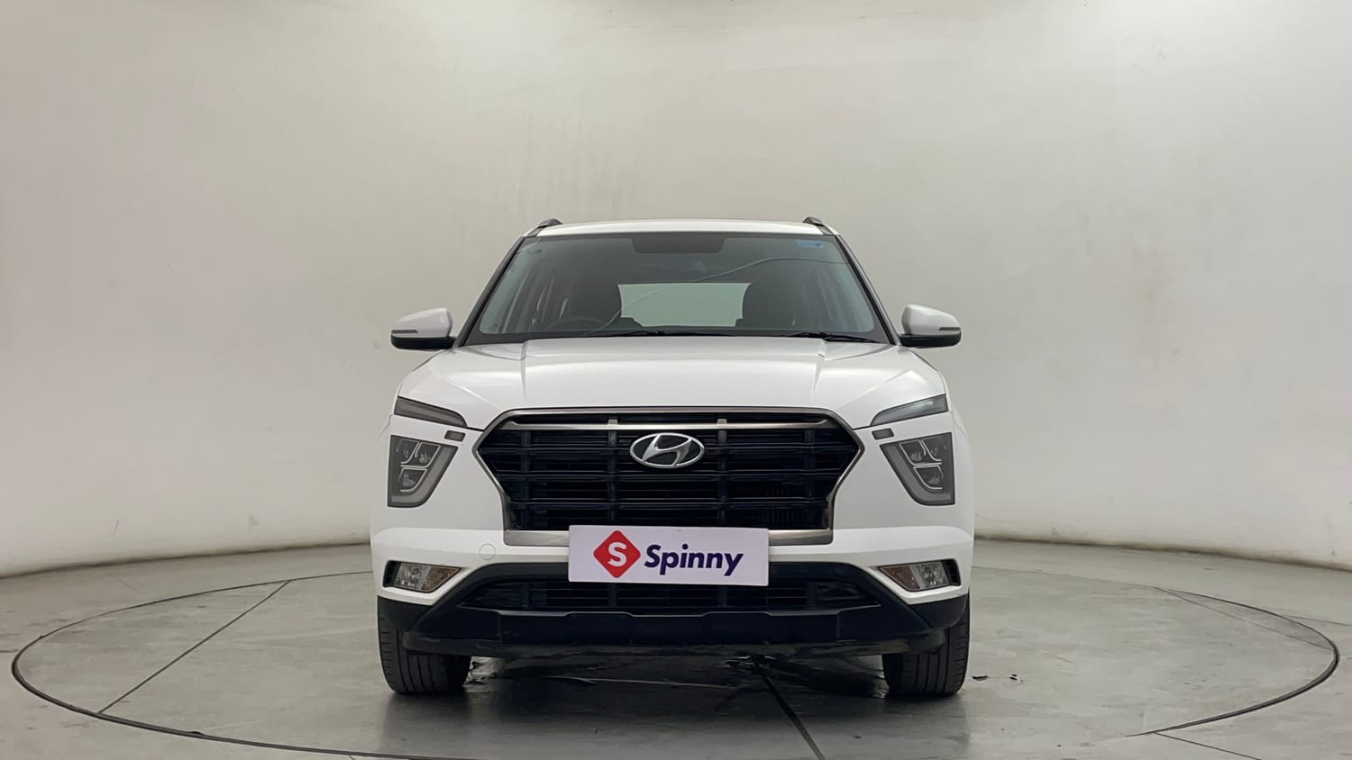 Used 2022 Hyundai Creta SX (O) 1.4 Turbo 7 DCT Petrol Automatic exterior FRONT VIEW