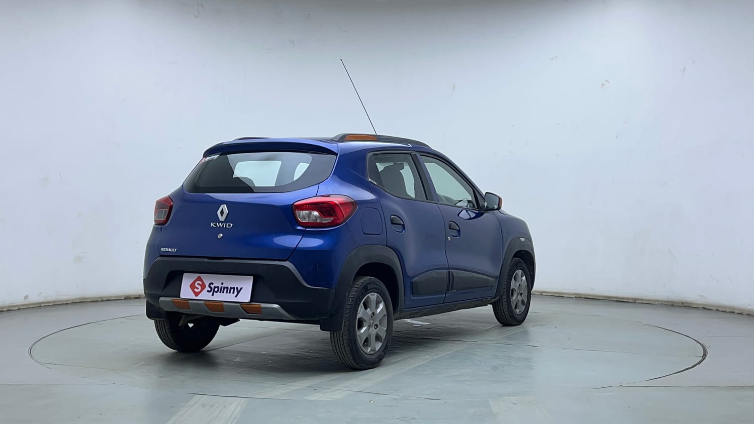 Used 2018 Renault Kwid CLIMBER 1.0 Petrol Manual exterior RIGHT REAR CORNER VIEW