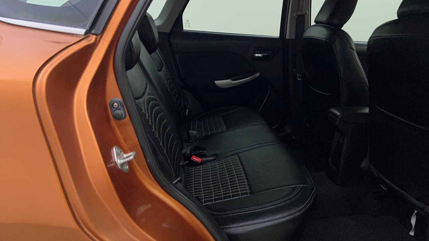Used 2017 Maruti Suzuki Baleno Zeta 1.2 AT Petrol Automatic interior RIGHT SIDE REAR DOOR CABIN VIEW