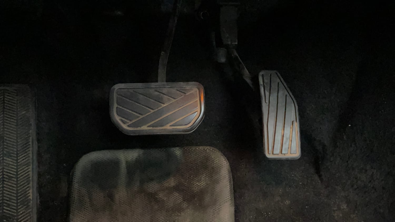 Used 2024 Maruti Suzuki Baleno Zeta AGS Petrol Automatic interior PEDALS VIEW