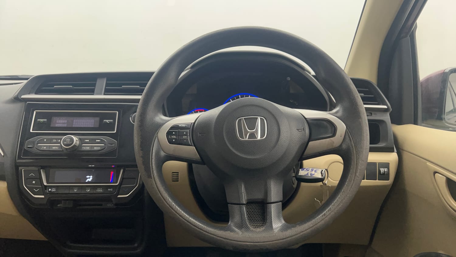 Used 2017 Honda Amaze 1.2 S i-VTEC Petrol Manual interior STEERING VIEW