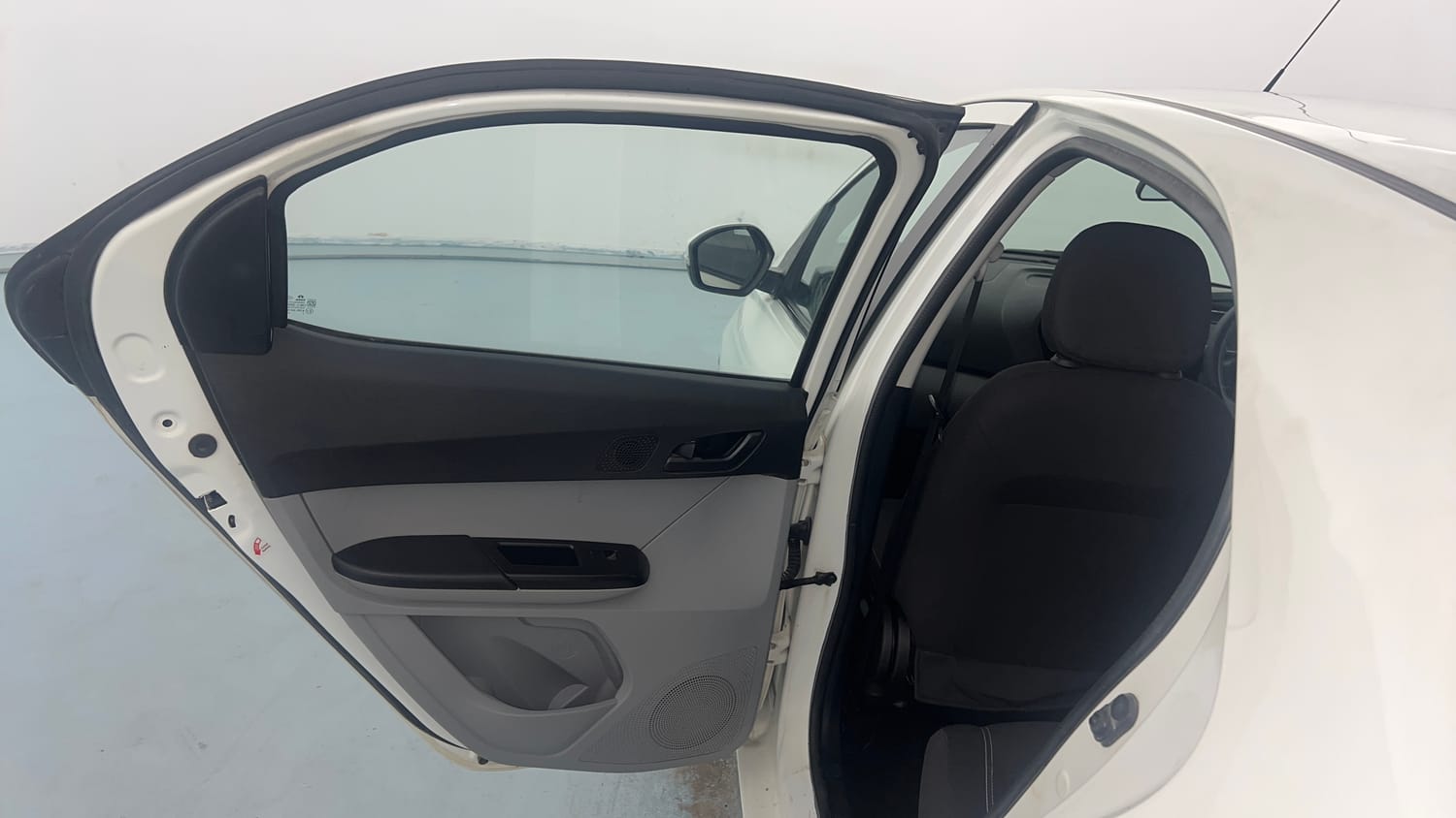 Used 2022 Tata Tiago XZ Petrol Manual interior LEFT REAR DOOR OPEN VIEW