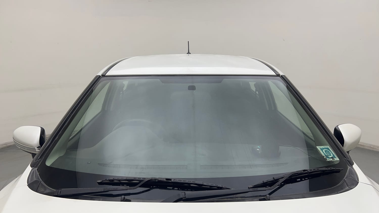 Used 2017 Maruti Suzuki Baleno Delta 1.2 Petrol Manual exterior FRONT WINDSHIELD VIEW