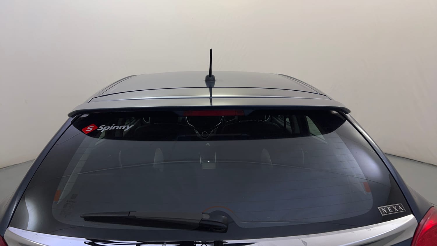 Used 2017 Maruti Suzuki Baleno Zeta 1.2 Petrol Manual exterior BACK WINDSHIELD VIEW