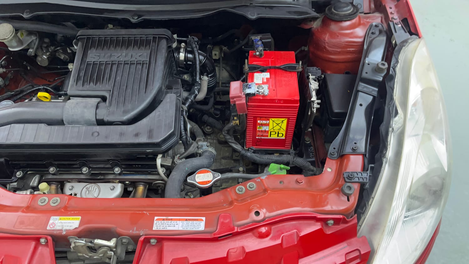 Used 2015 Maruti Suzuki Swift VXi Petrol Manual engine ENGINE LEFT SIDE VIEW