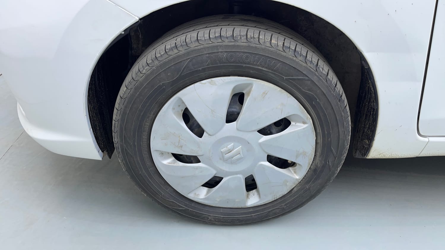 Used 2018 Maruti Suzuki Celerio ZXi (O) AMT Petrol Automatic tyres LEFT FRONT TYRE RIM VIEW