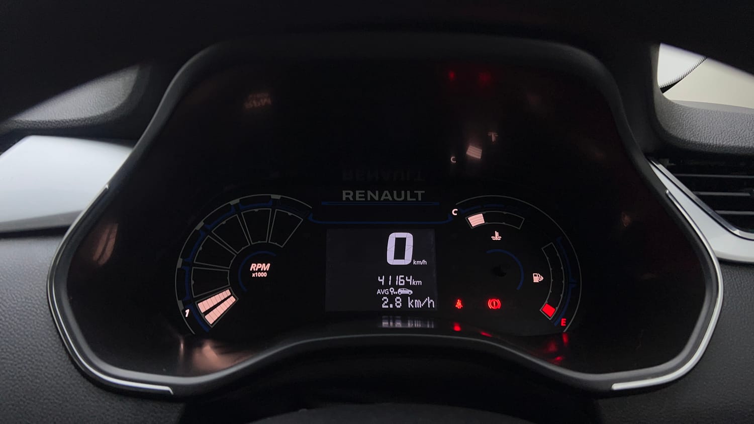 Used 2021 Renault Triber RXZ Petrol Manual interior CLUSTERMETER VIEW