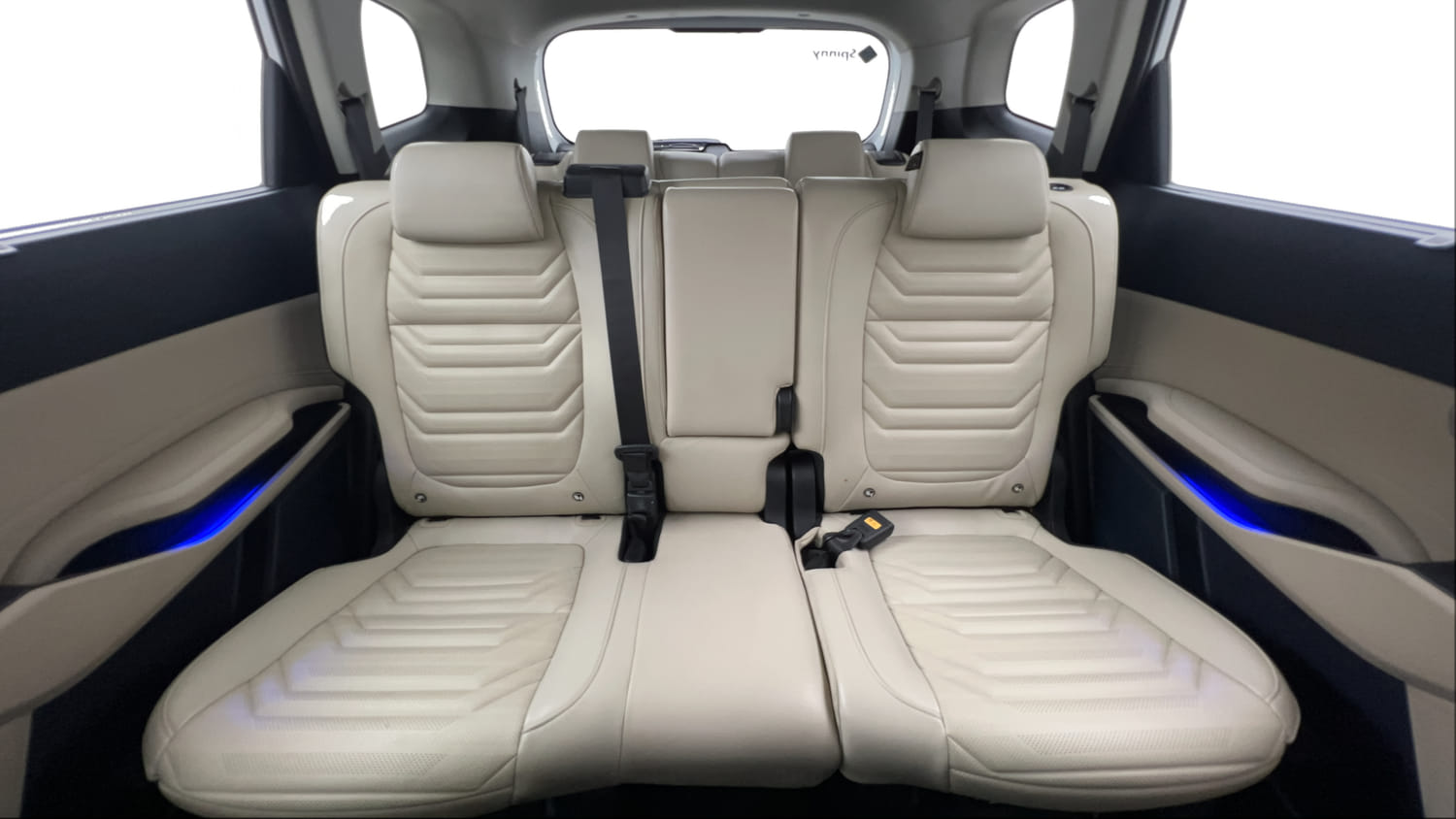 Used 2023 Kia Carens Luxury (O)1.5 Turbo Petrol DCT 7 STR Petrol Automatic interior REAR SEAT CONDITION VIEW