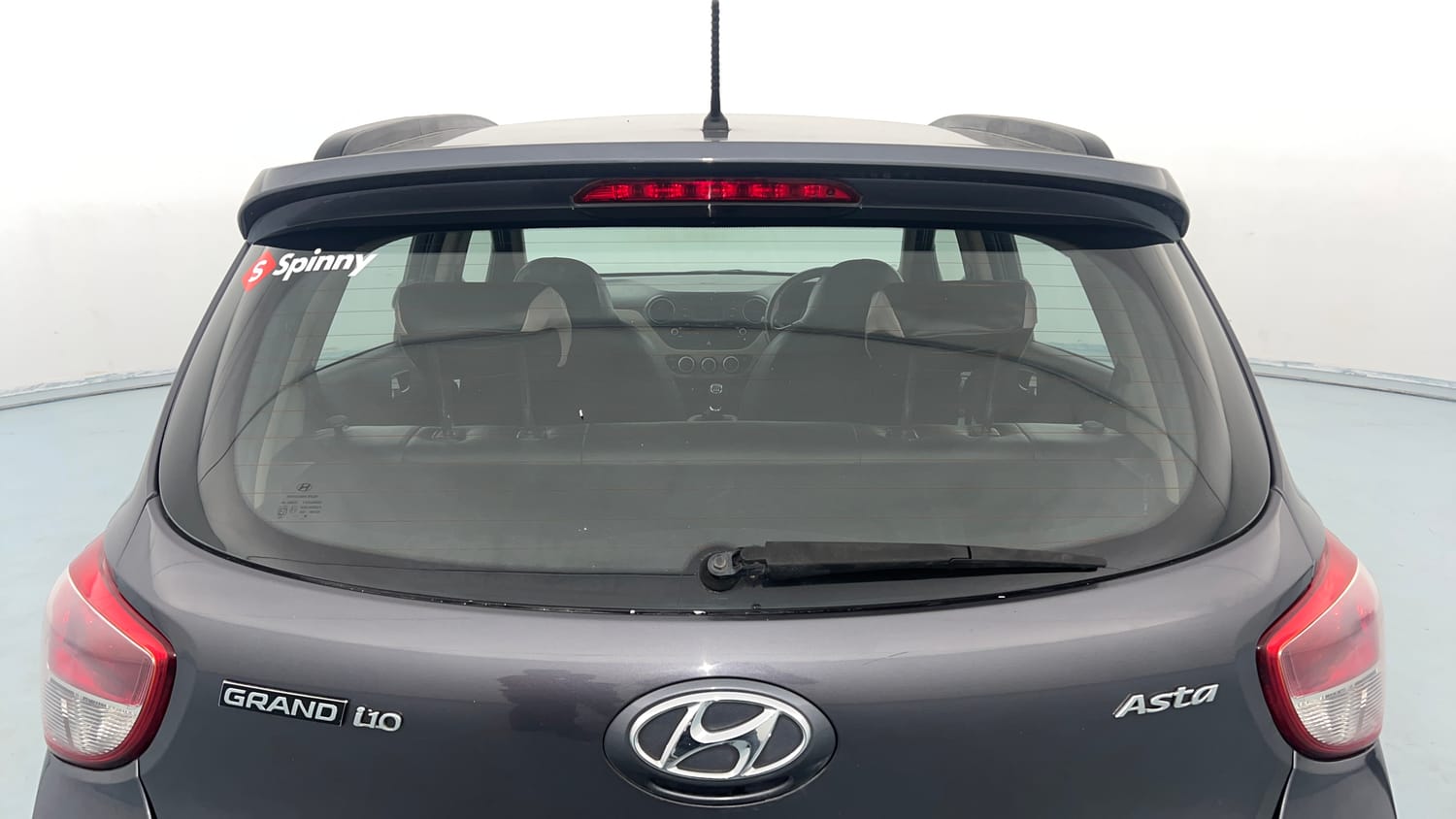 Used 2016 Hyundai Grand i10 Asta 1.2 Kappa VTVT (O) Petrol Manual exterior BACK WINDSHIELD VIEW