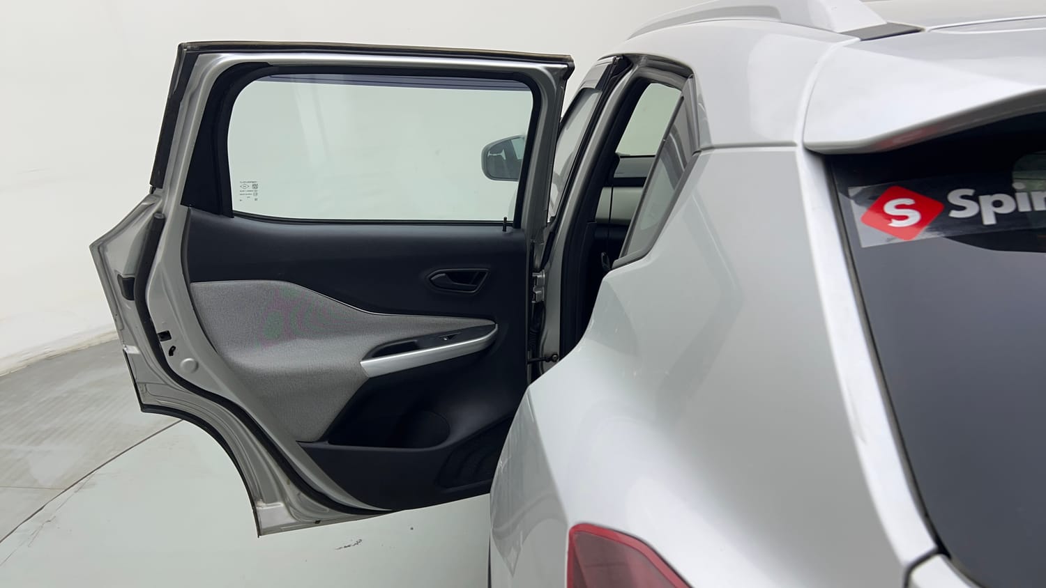 Used 2022 Nissan Magnite XE Petrol Manual interior LEFT REAR DOOR OPEN VIEW