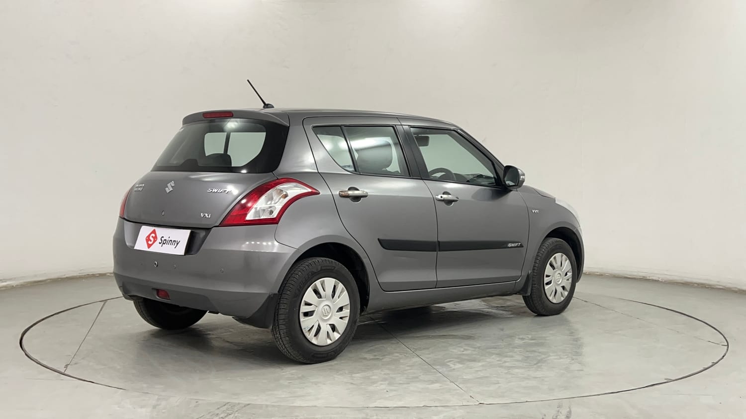 Used 2014 Maruti Suzuki Swift VXi Petrol Manual exterior RIGHT REAR CORNER VIEW