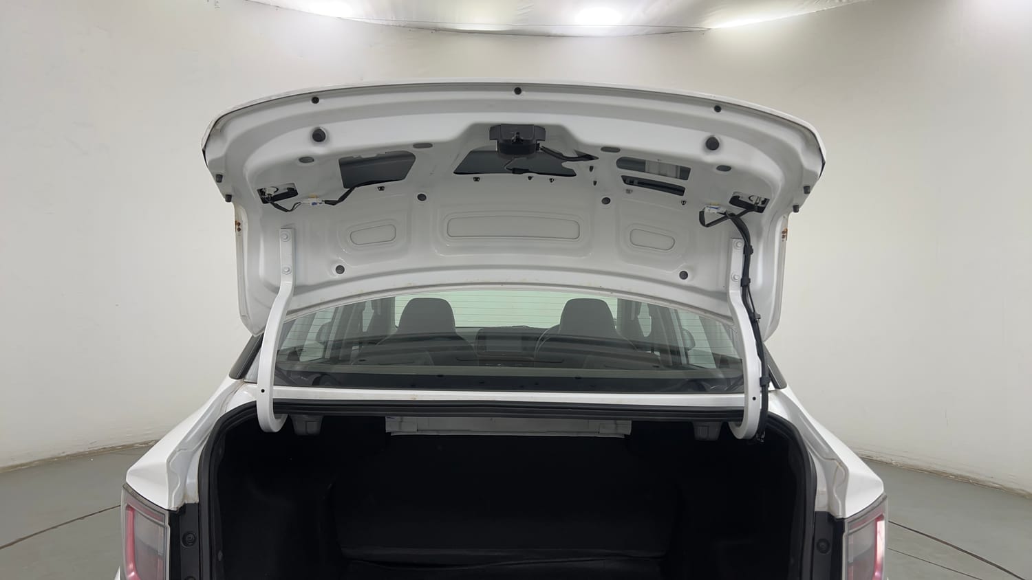 Used 2022 Hyundai Aura SX 1.2 Petrol Petrol Manual interior DICKY DOOR OPEN VIEW