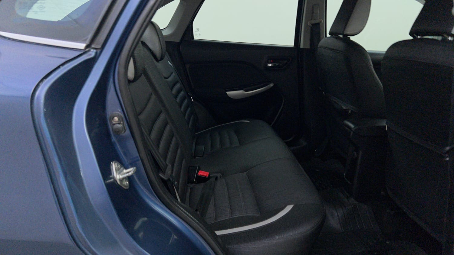 Used 2017 Maruti Suzuki Baleno Zeta 1.2 Petrol Manual interior RIGHT SIDE REAR DOOR CABIN VIEW