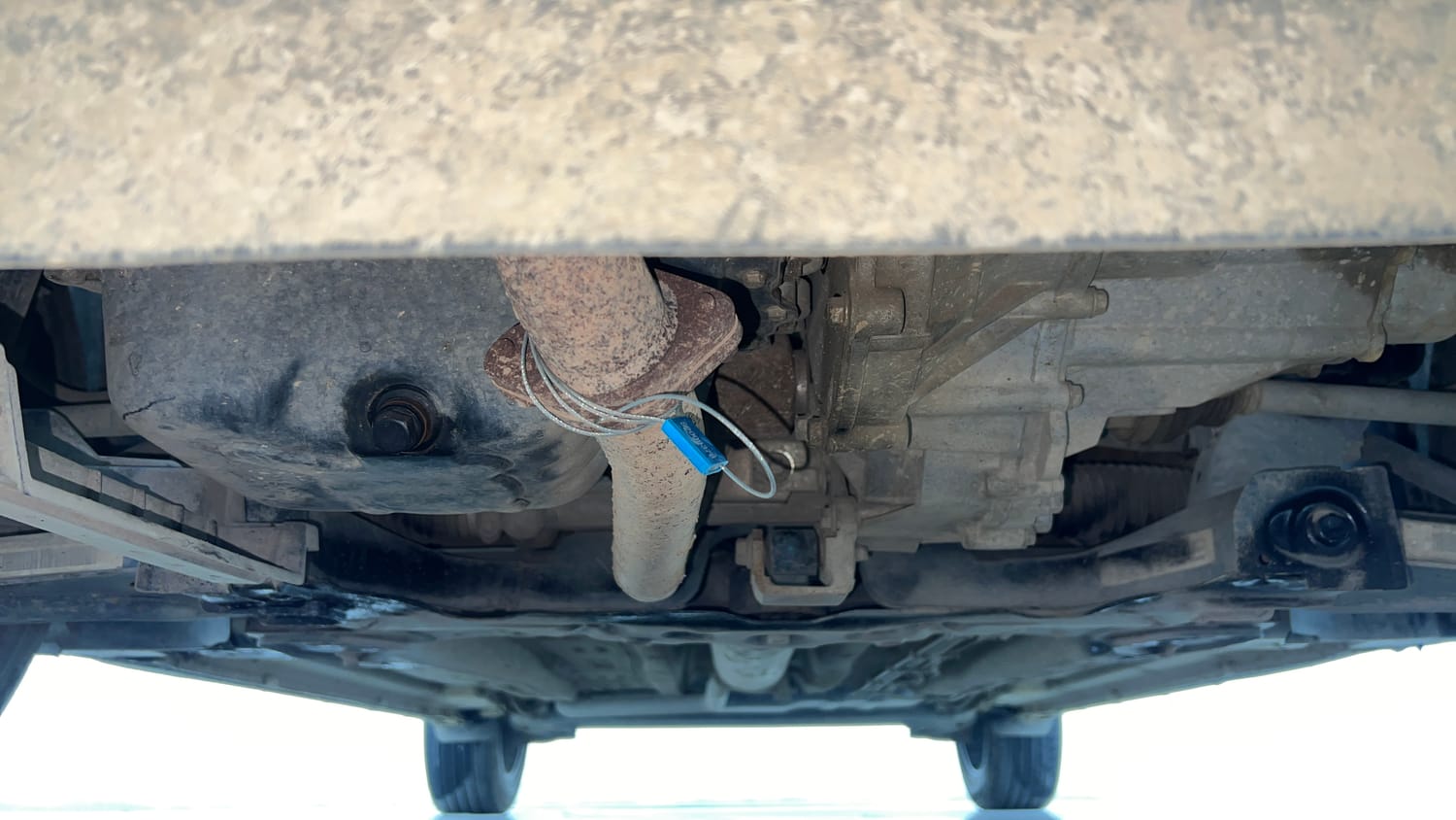 Used 2024 Tata Altroz XZ iCNG Cng Manual extra FRONT LEFT UNDERBODY VIEW