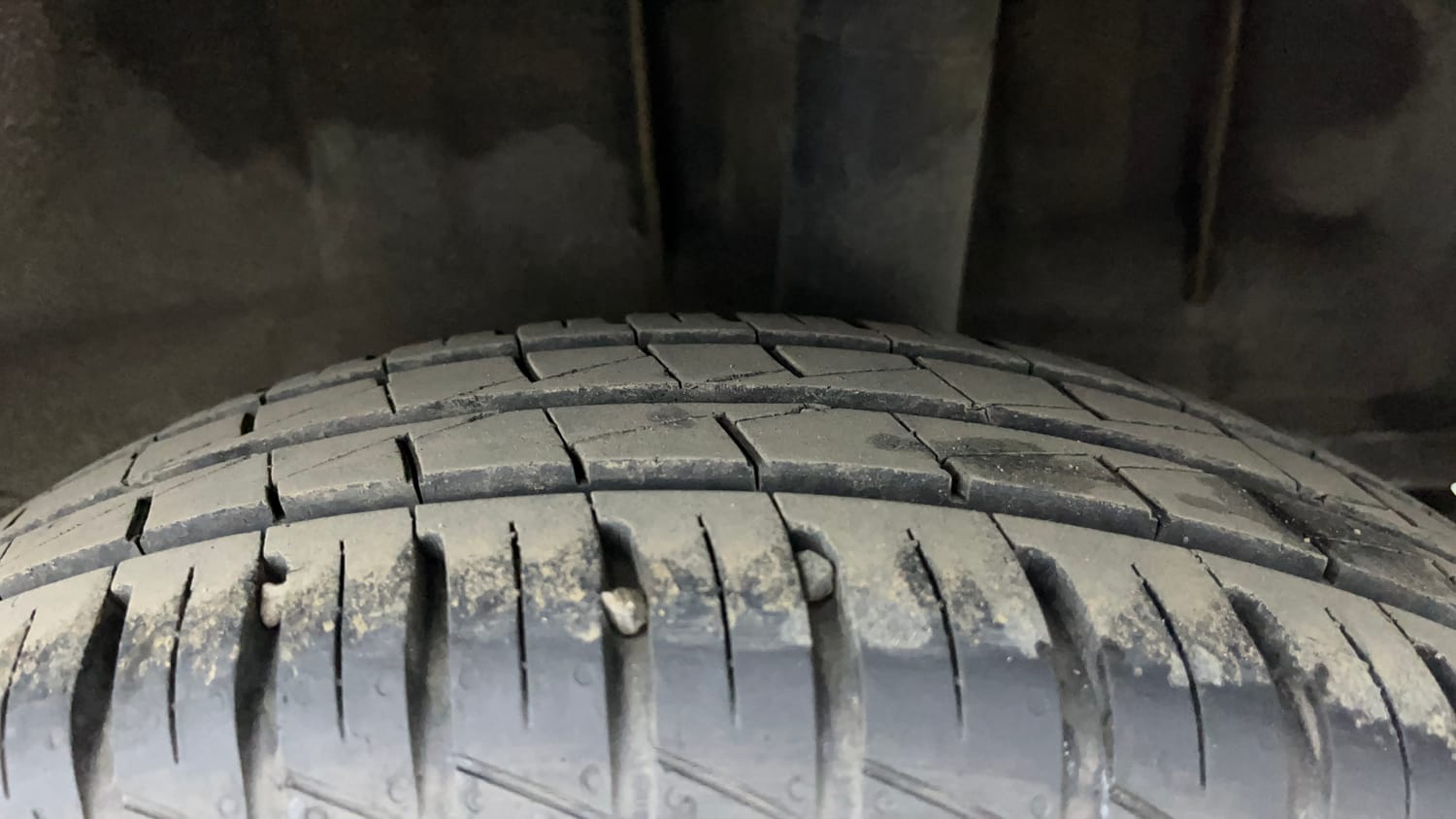 Used 2022 Renault Kwid CLIMBER AMT Petrol Automatic tyres LEFT REAR TYRE TREAD VIEW