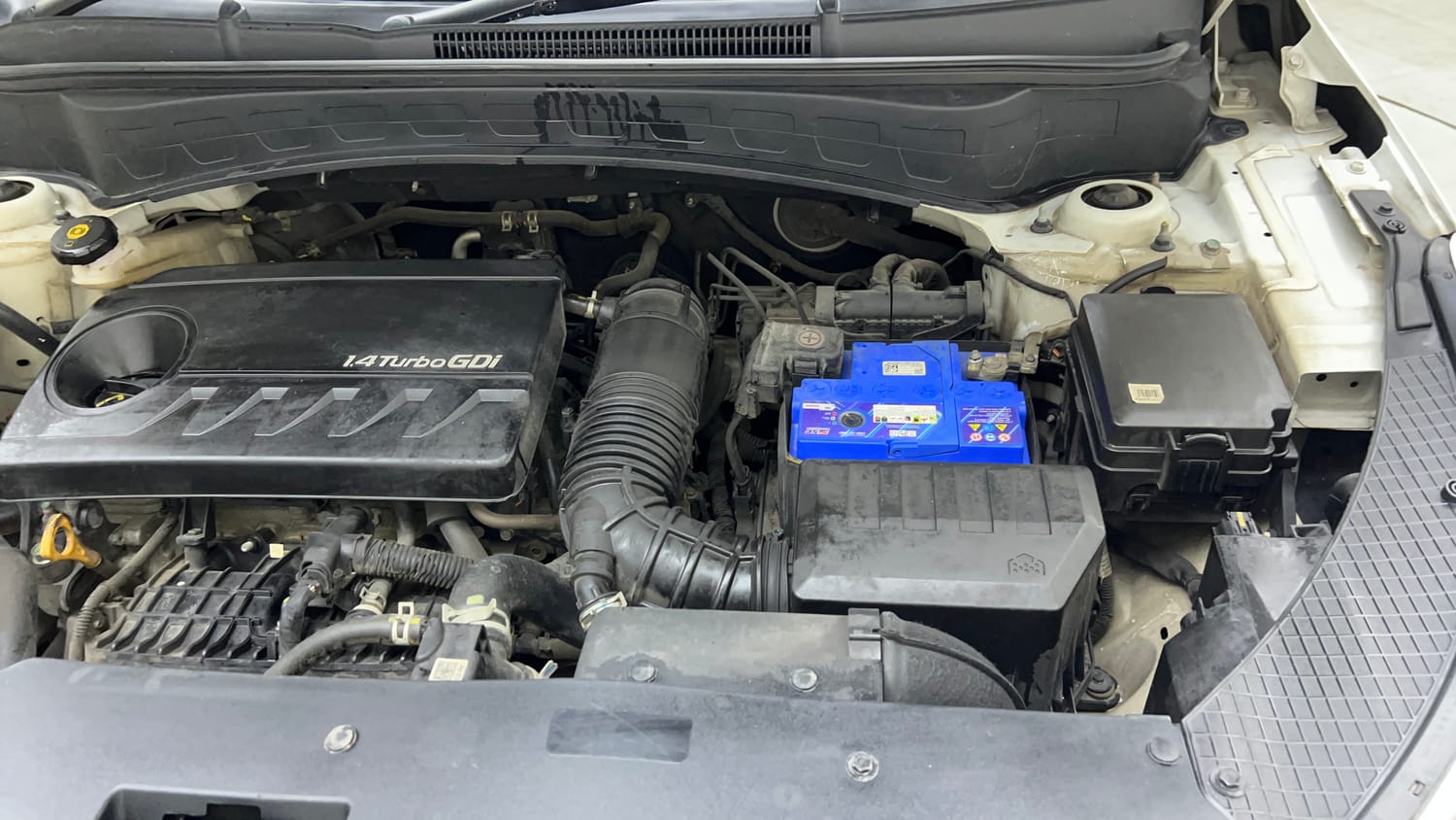 Used 2019 kia Seltos GTX Plus DCT 1.4 Petrol Automatic engine ENGINE LEFT SIDE VIEW