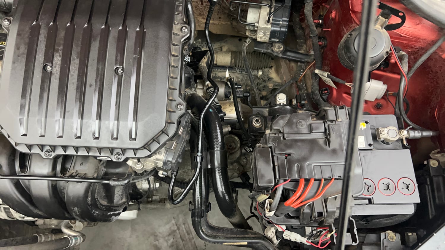 Used 2020 Volkswagen Polo Trendline 1.0L MPI Petrol Manual engine ENGINE LEFT SIDE VIEW