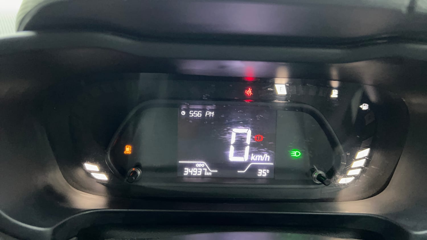 Used 2024 Tata Altroz XZ iCNG Cng Manual interior CLUSTERMETER VIEW