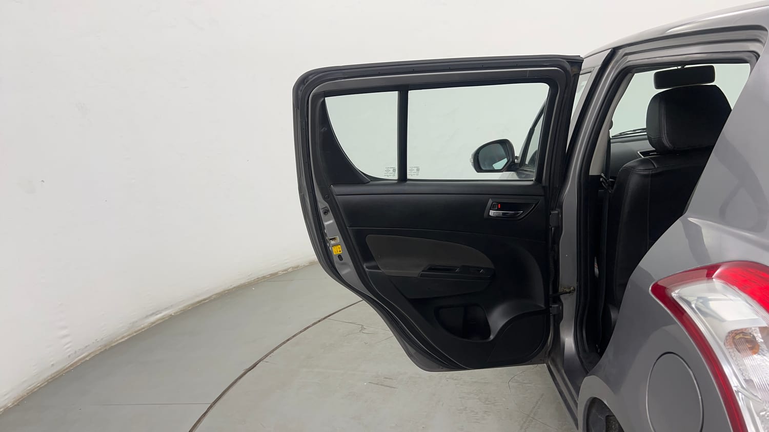 Used 2014 Maruti Suzuki Swift VXi Petrol Manual interior LEFT REAR DOOR OPEN VIEW