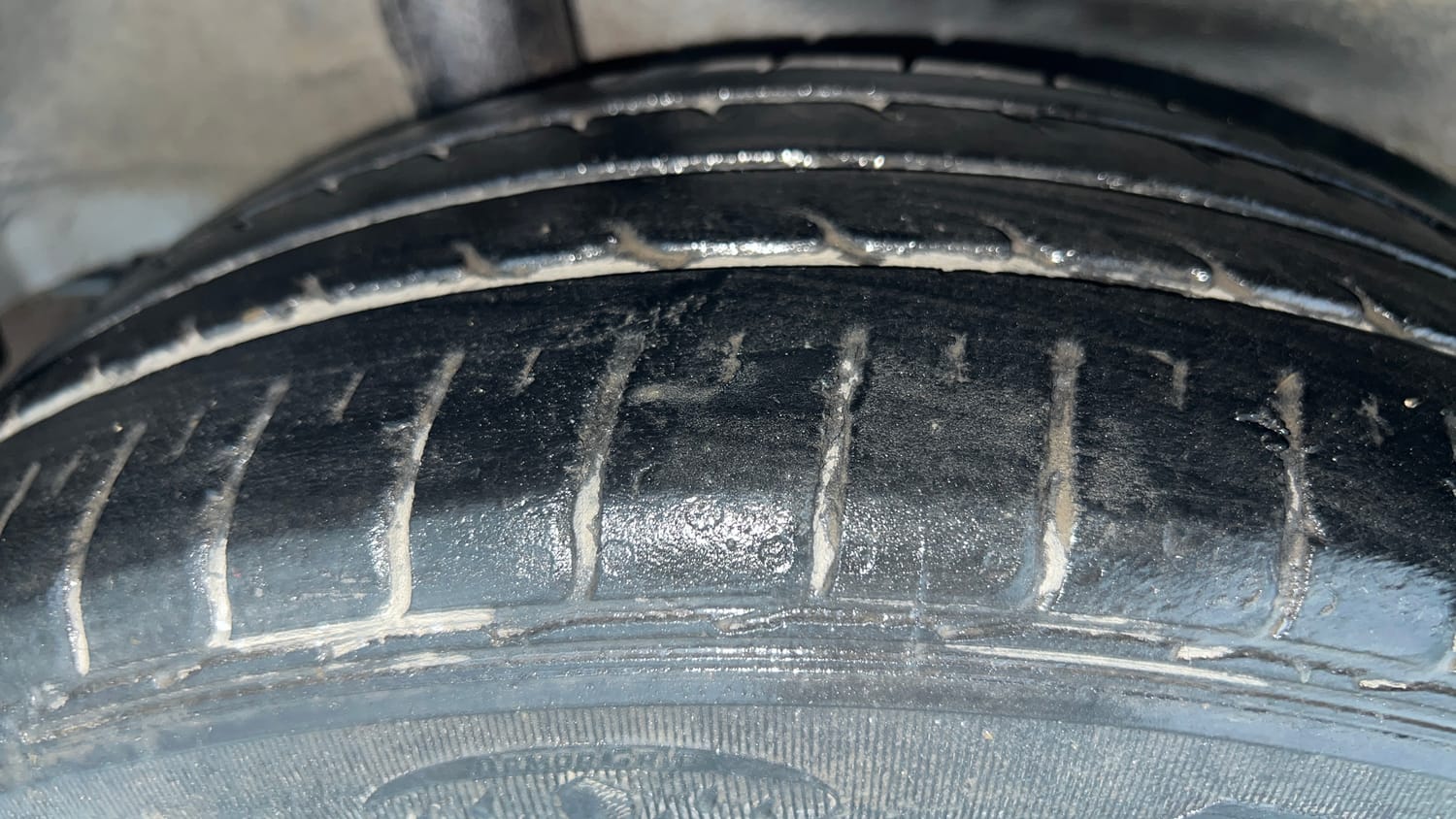 Used 2022 Honda City 4th Generation V Petrol Petrol Manual tyres RIGHT REAR TYRE TREAD VIEW