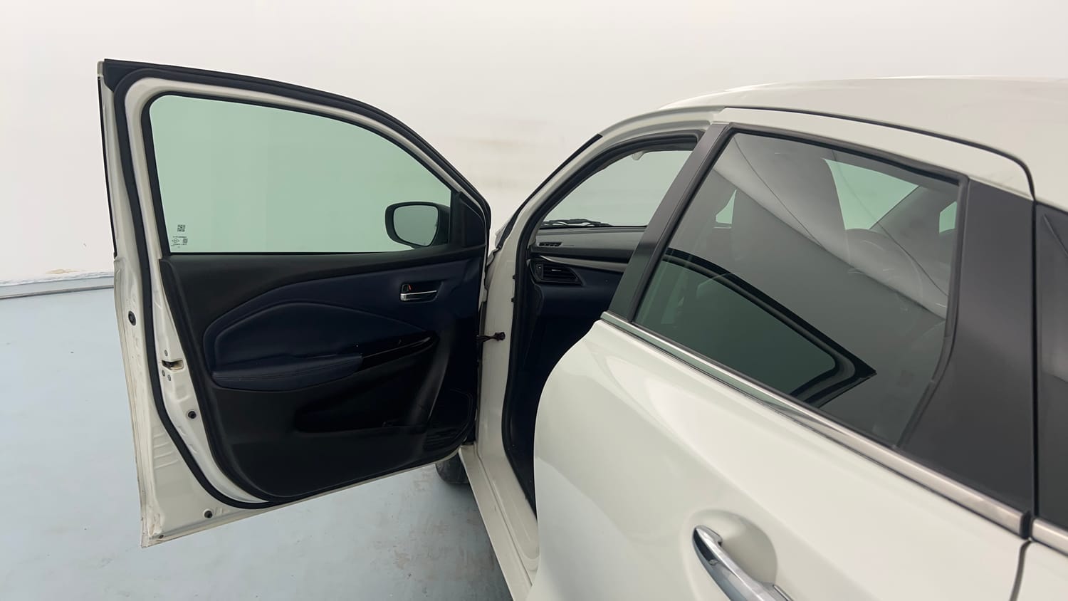 Used 2024 Maruti Suzuki Baleno Alpha MT Petrol Manual interior LEFT FRONT DOOR OPEN VIEW