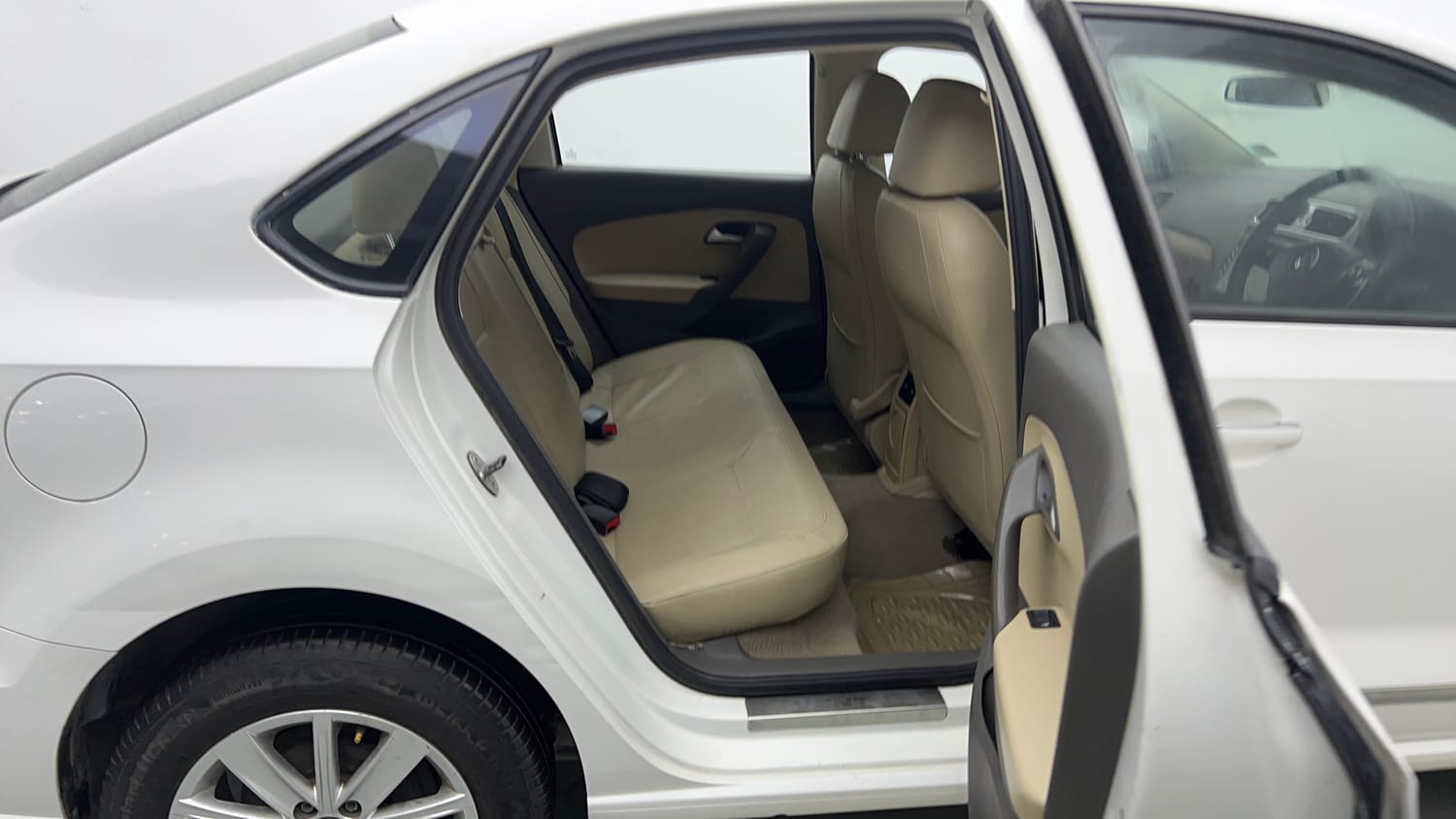 Used 2016 Volkswagen Vento Highline 1.2 (P) AT Petrol Automatic interior RIGHT SIDE REAR DOOR CABIN VIEW
