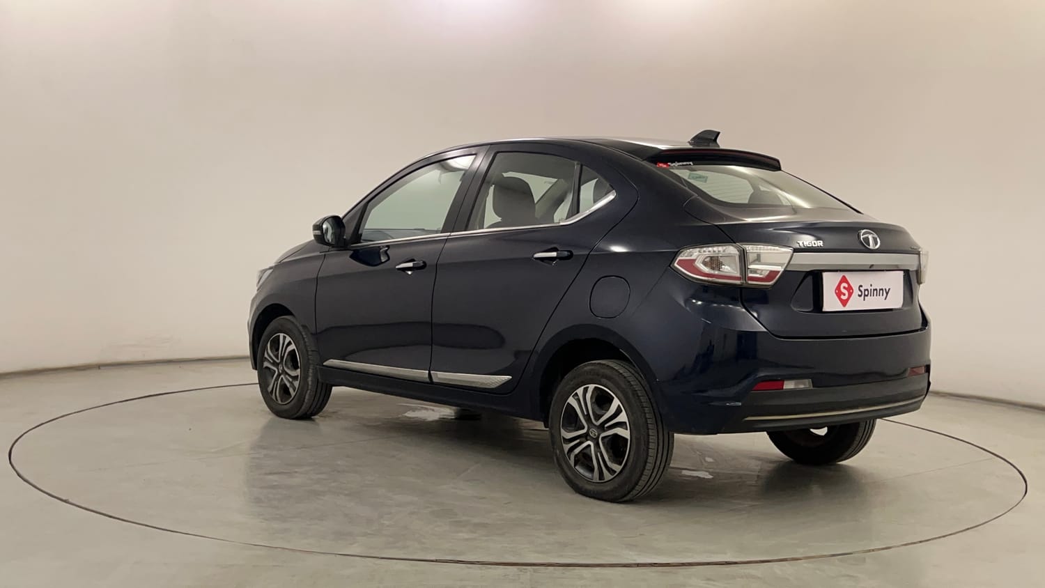 Used 2022 Tata Tigor XZ Plus CNG Cng Manual exterior LEFT REAR CORNER VIEW