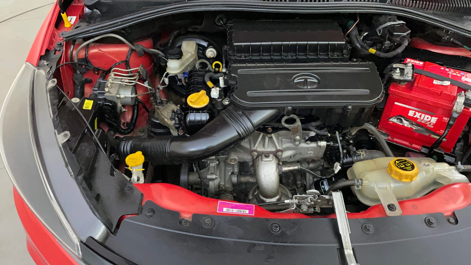 Used 2021 Tata Tiago XZA Plus Petrol Automatic engine ENGINE RIGHT SIDE VIEW