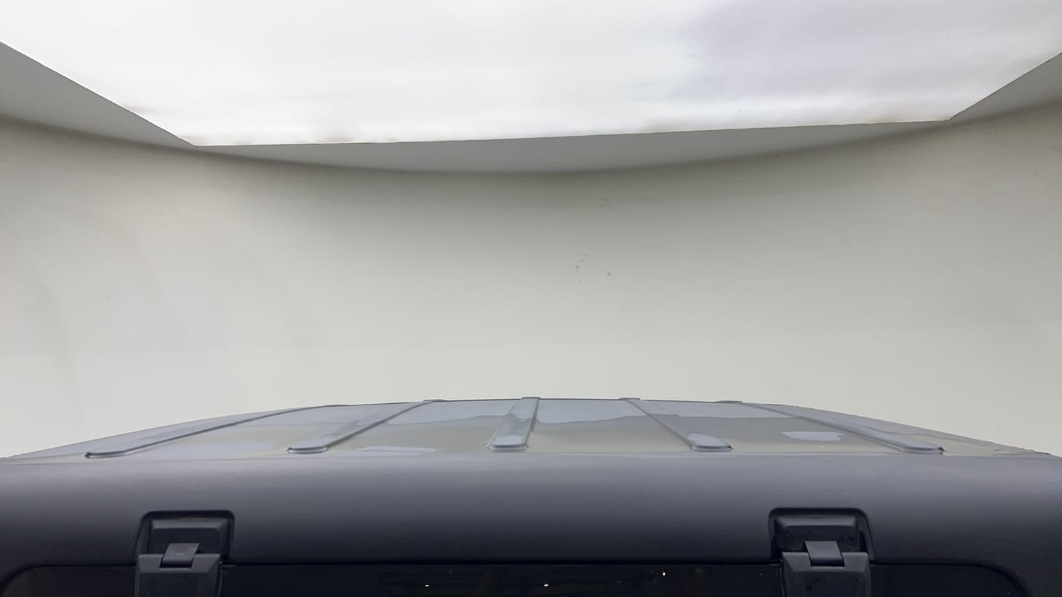 Used 2024 Mahindra Thar LX Hard Top Petrol AT RWD Petrol Automatic exterior EXTERIOR ROOF VIEW