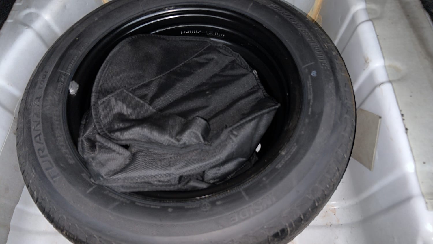 Used 2023 Tata Nexon XZA Plus Petrol Automatic tyres SPARE TYRE VIEW