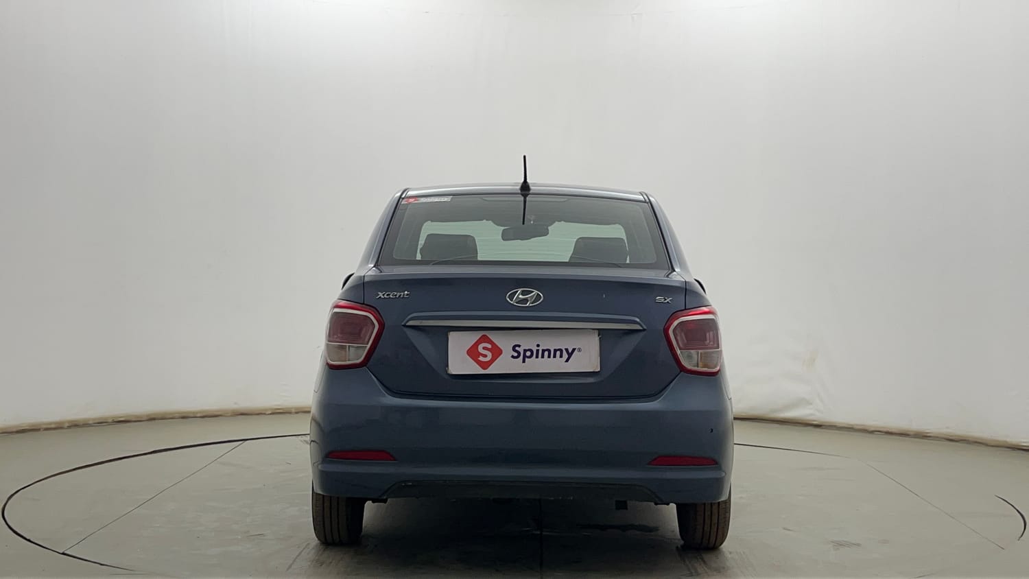 Used 2016 Hyundai Xcent SX 1.2 Petrol Manual exterior BACK VIEW