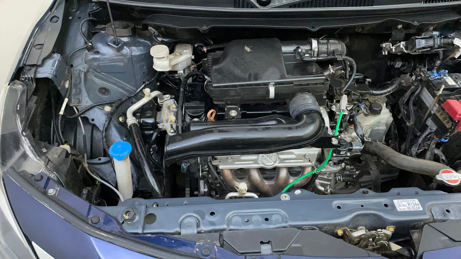 Used 2024 Toyota Glanza V AMT Petrol Automatic engine ENGINE RIGHT SIDE VIEW