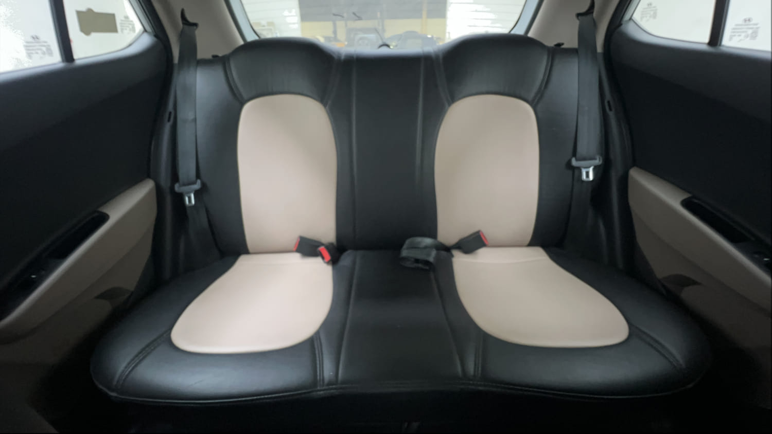 Used 2018 Hyundai Grand i10 Sportz AT 1.2 Kappa VTVT Petrol Automatic interior REAR SEAT CONDITION VIEW