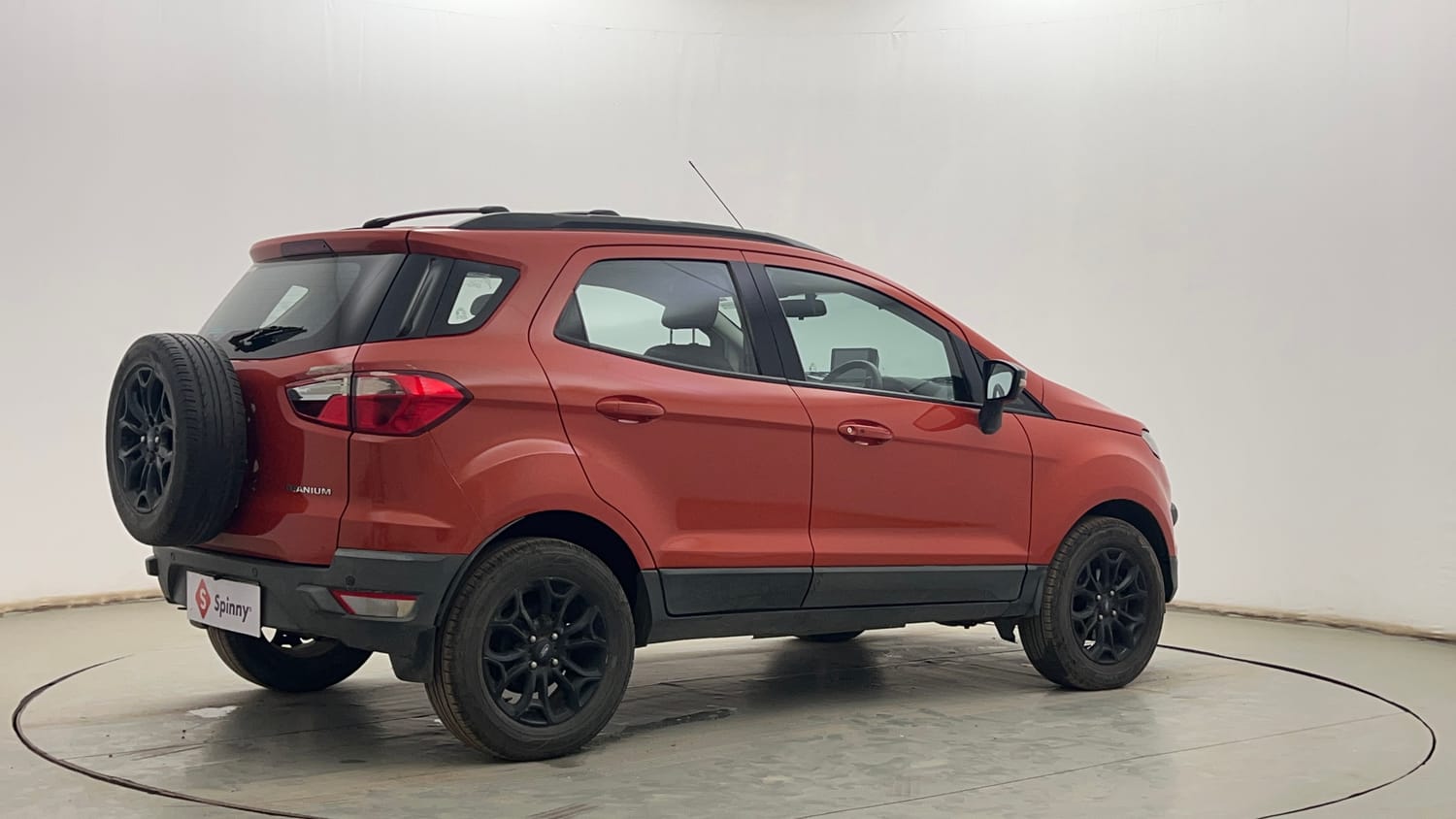Used 2017 Ford EcoSport Titanium 1.5L Ti-VCT AT Petrol Automatic exterior RIGHT REAR CORNER VIEW