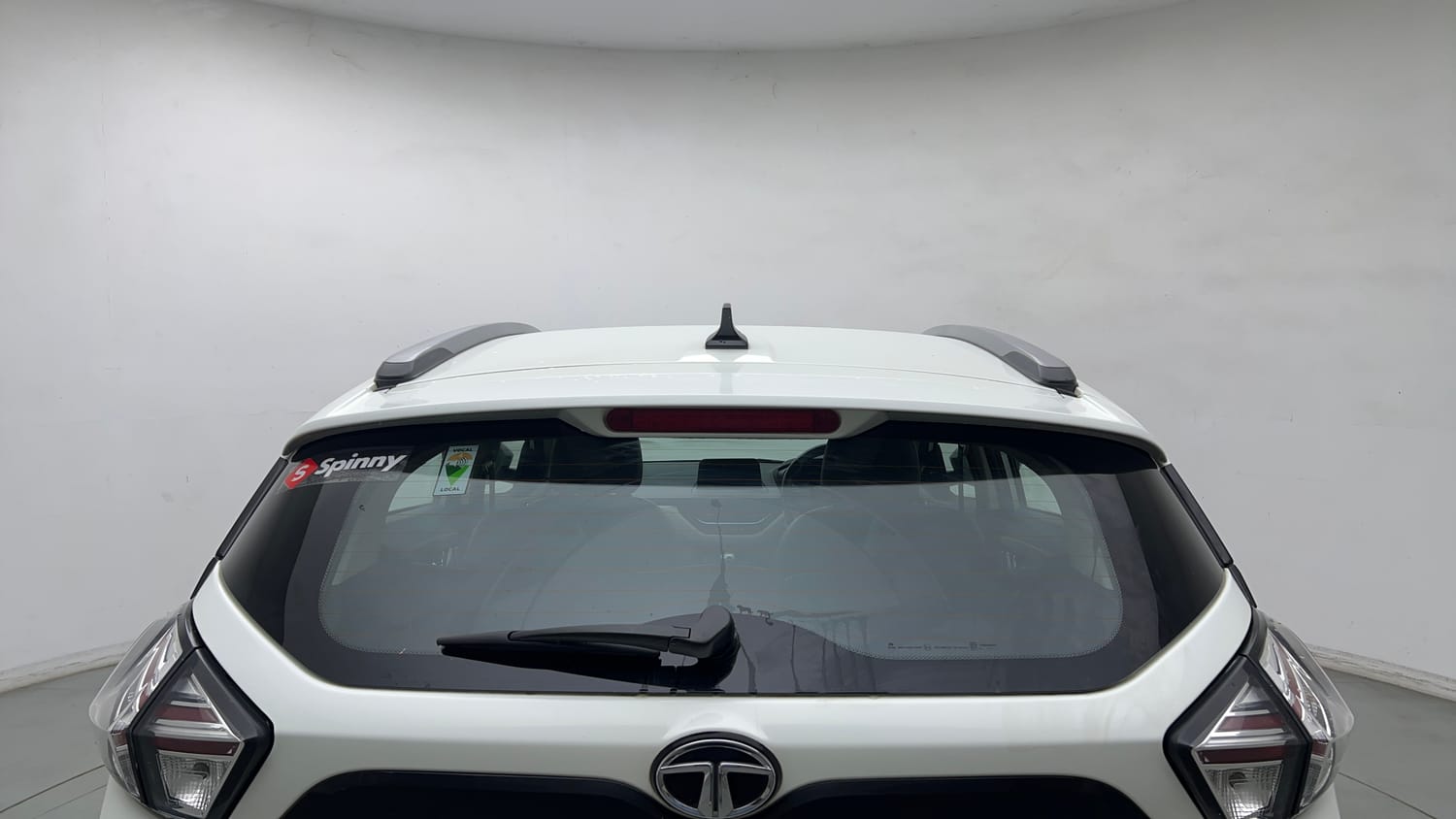 Used 2022 Tata Nexon XZ Plus (HS) Petrol Manual exterior BACK WINDSHIELD VIEW