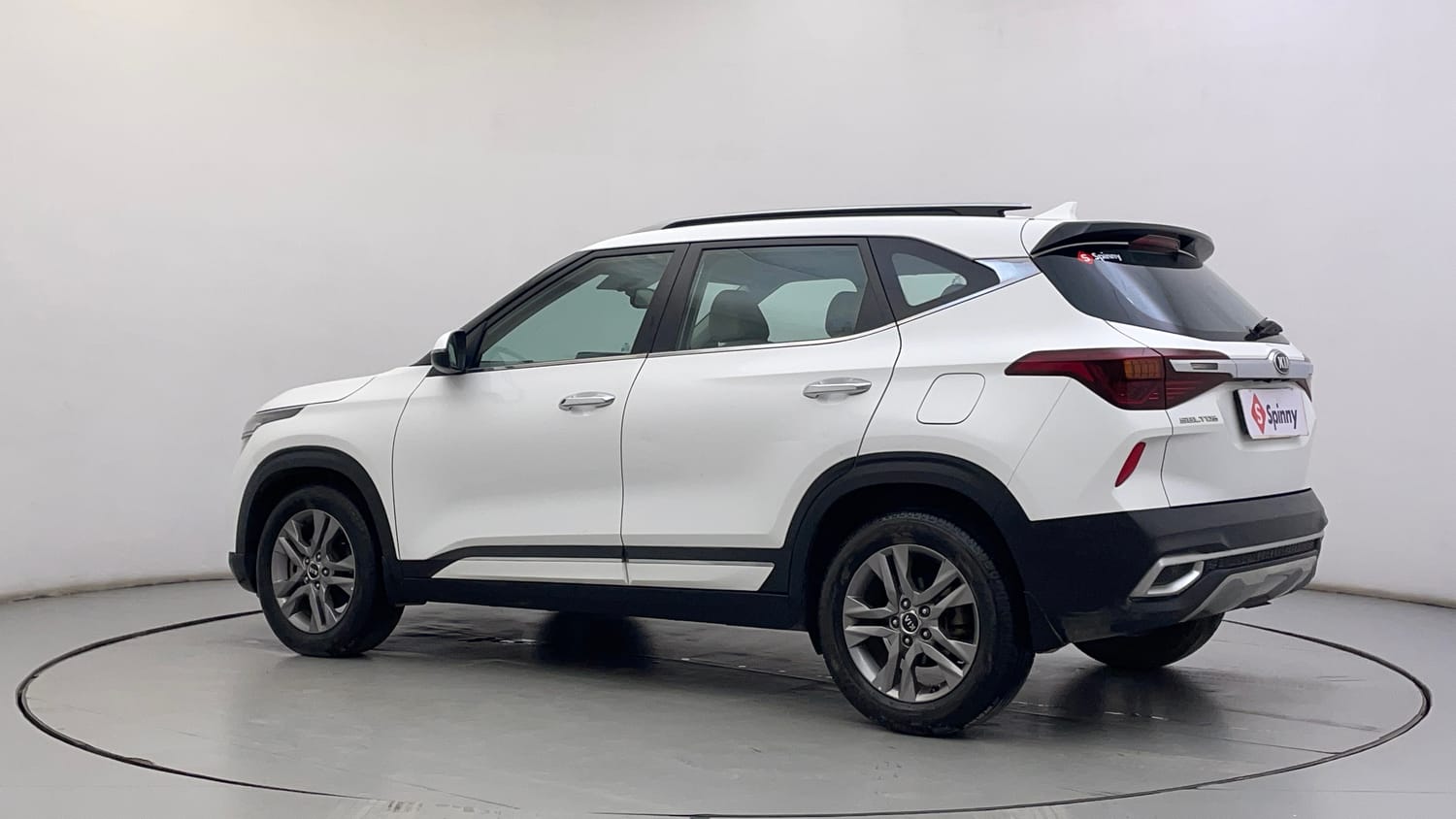 Used 2019 Kia Seltos HTX Plus 1.5 Diesel Diesel Manual exterior LEFT REAR CORNER VIEW