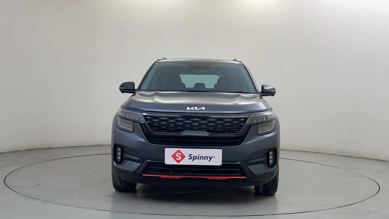 Used 2022 Kia Seltos X Line 1.4 DCT Petrol Automatic exterior FRONT VIEW