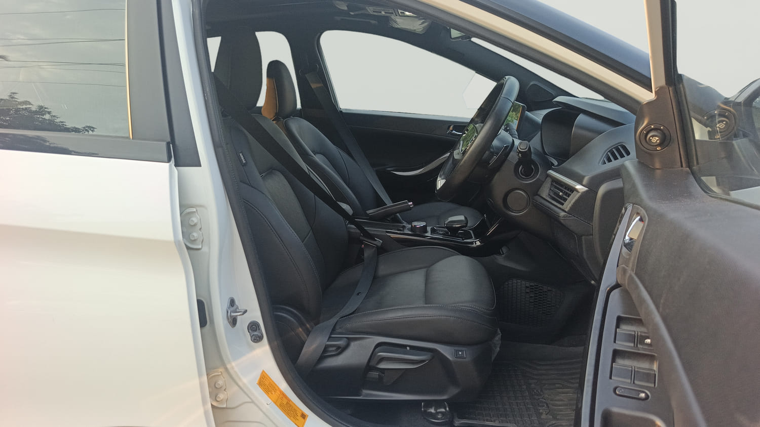Used 2024 Tata Nexon Fearless Plus S 1.2 Revotron Petrol 7DCA DT Petrol Automatic interior RIGHT SIDE FRONT DOOR CABIN VIEW