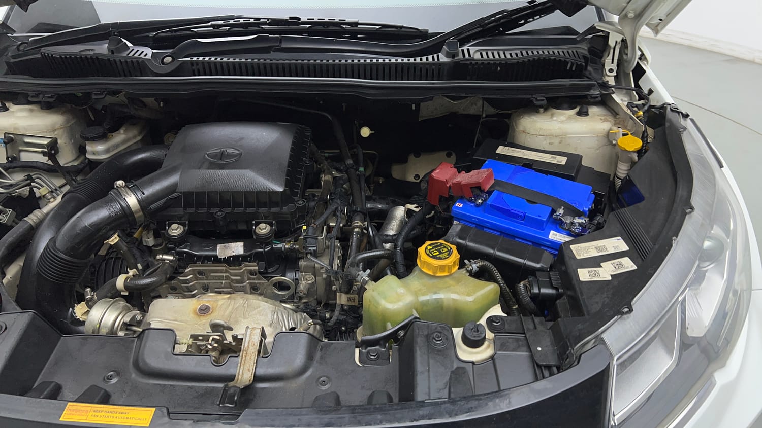 Used 2022 Tata Nexon XZ Plus (HS) Petrol Manual engine ENGINE LEFT SIDE VIEW