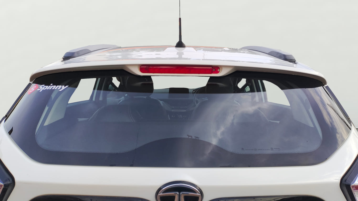 Used 2023 Tata Nexon XMA (S) Diesel Diesel Automatic exterior BACK WINDSHIELD VIEW