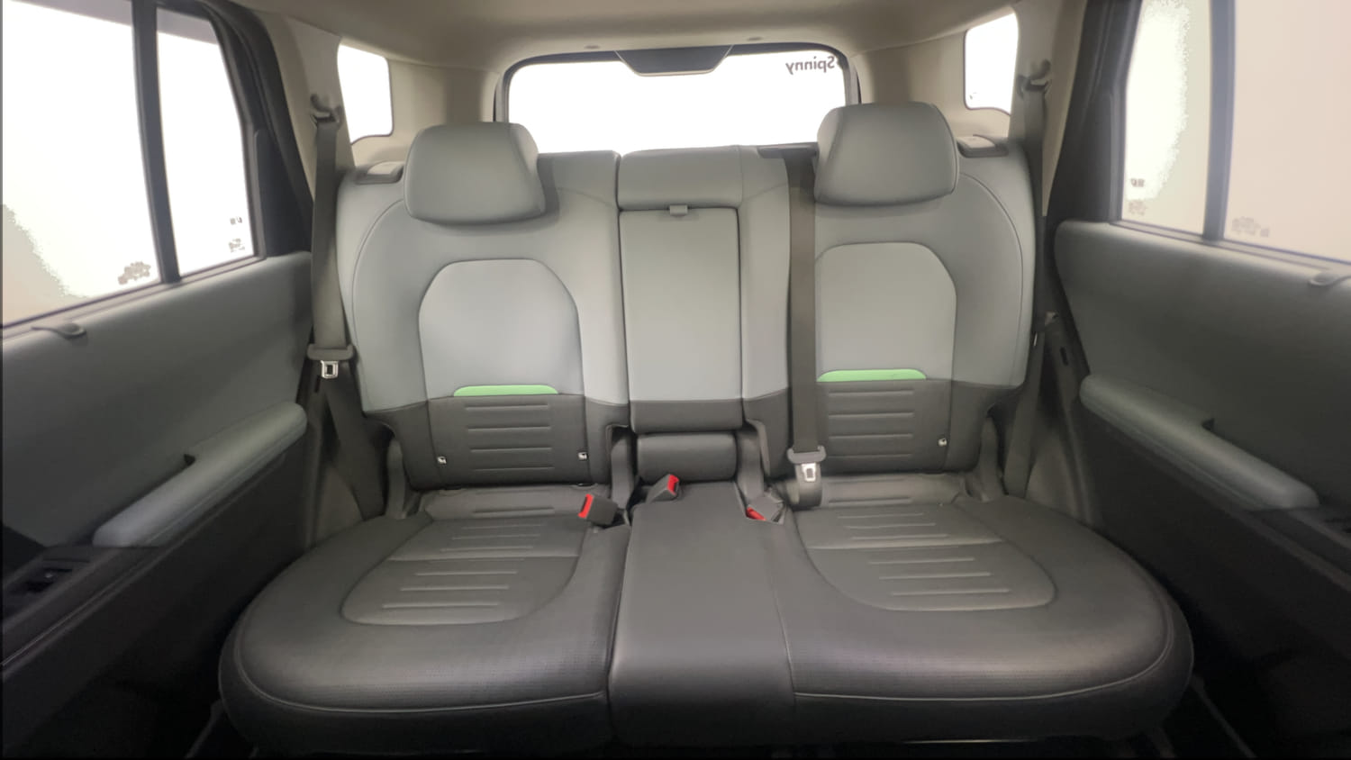 Used 2025 Kia Syros HTX 1.5 Diesel 6MT Diesel Manual interior REAR SEAT CONDITION VIEW