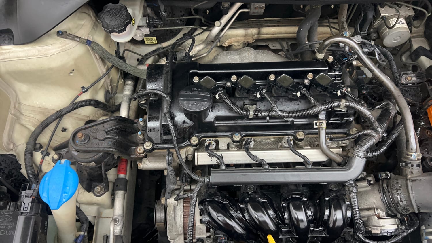 Used 2018 Hyundai Elite i20 Asta 1.2 (O) Petrol Manual engine ENGINE RIGHT SIDE VIEW