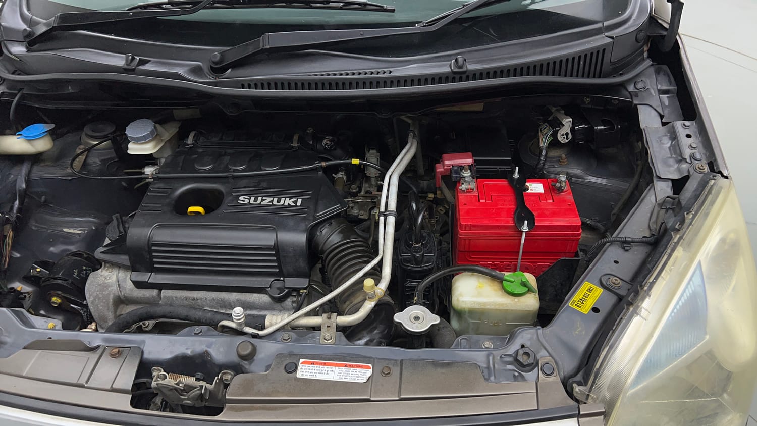 Used 2013 Maruti Suzuki Wagon R VXI Petrol Manual engine ENGINE LEFT SIDE VIEW