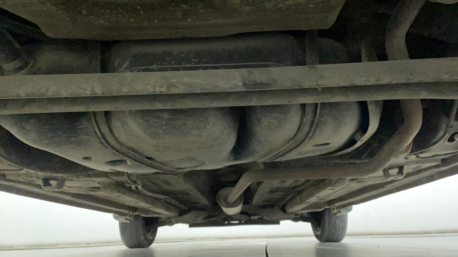 Used 2018 Maruti Suzuki Celerio ZXi Petrol Manual extra REAR UNDERBODY VIEW (TAKEN FROM REAR)